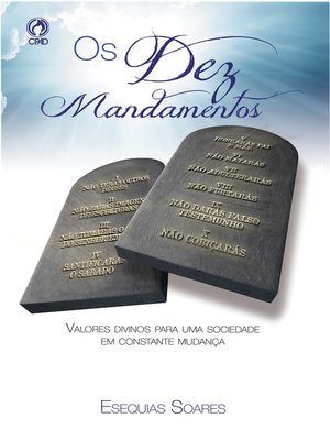 cover image of Os Dez Mandamentos